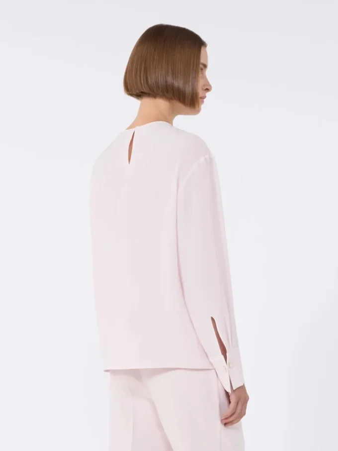 Camicetta leggera in cady, rosa