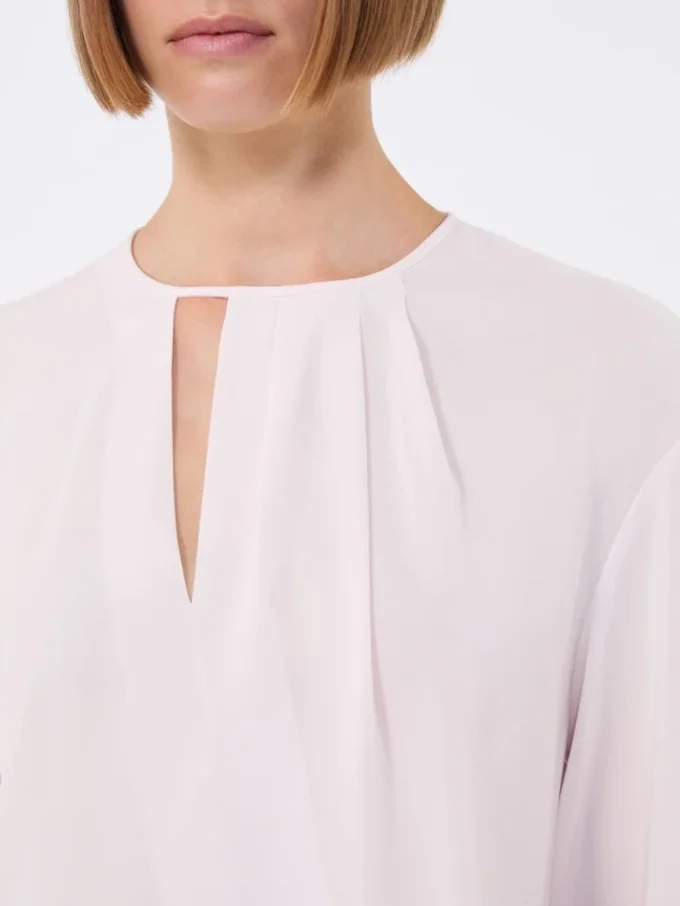 Camicetta leggera in cady, rosa