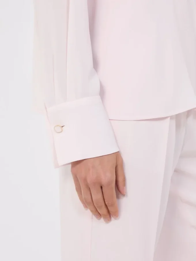 Camicetta leggera in cady, rosa