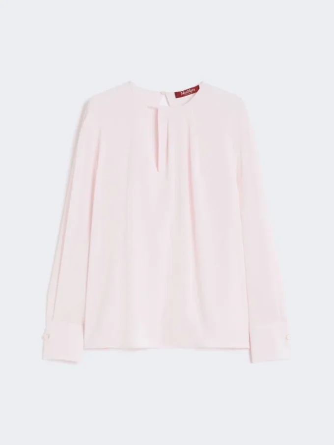 Camicetta leggera in cady, rosa