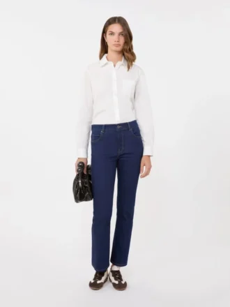 Camicia classica in cotone, bianco ottico Camicia classica in cotone, bianco ottico