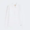 Camicia classica in cotone, bianco ottico