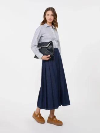 Camicia classica in cotone, blu navy Camicia classica in cotone, blu navy