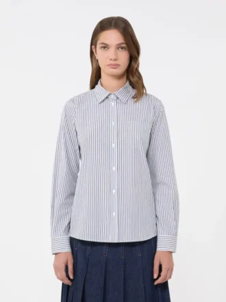 Camicia classica in cotone, blu navy Camicia classica in cotone, blu navy