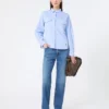 Camicia in cotone oxford, azzurro