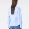 Camicia in cotone oxford, azzurro