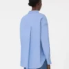 Camicia in cotone oxford, azzurro