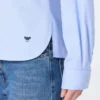 Camicia in cotone oxford, azzurro