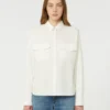 Camicia in cotone oxford, bianca