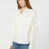 Camicia in cotone oxford, bianca