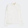 Camicia in cotone oxford, bianca