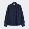 Camicia in denim di cotone, blu navy