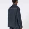 Camicia in denim di cotone, blu oltremare