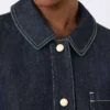 Camicia in denim di cotone, blu oltremare