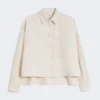 Camicia in drill di cotone, sabbia Camicia in drill di cotone, sabbia