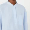 Camicia in puro lino, azzurro