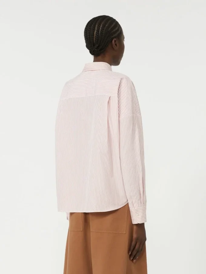 Camicia oversize in cotone, rosa Camicia oversize in cotone, rosa