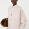 Camicia oversize in cotone, rosa Camicia oversize in cotone, rosa