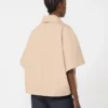 Cappa in gabardine idrorepellente, albino Cappa in gabardine idrorepellente, albino