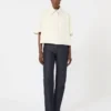 Cappa leggera in cashmere, bianca
