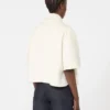 Cappa leggera in cashmere, bianca
