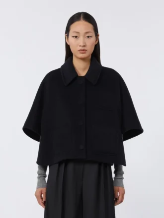 Cappa leggera in cashmere, blu oltremare