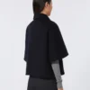Cappa leggera in cashmere, blu oltremare Cappa leggera in cashmere, blu oltremare