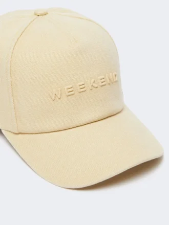 Cappellino da baseball in tela, beige Cappellino da baseball in tela, beige