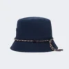 Cappellino in tela, blu notte