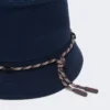 Cappellino in tela, blu notte