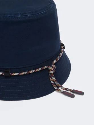 Cappellino in tela, blu notte Cappellino in tela, blu notte