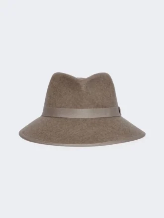 Cappello in feltro di lana, beige Cappello in feltro di lana, beige