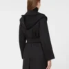 Cappotto-accappatoio color cammello, nero Cappotto-accappatoio color cammello, nero