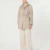 Cappotto avvolgente color cammello, sabbia Cappotto avvolgente color cammello, sabbia