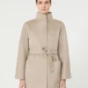 Cappotto avvolgente color cammello, sabbia Cappotto avvolgente color cammello, sabbia