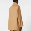 Cappotto cardigan color cammello, cammello
