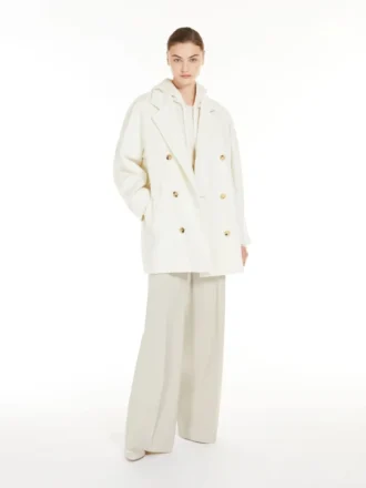 Cappotto corto 101801 Icon Coat, bianco