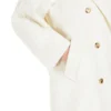 Cappotto corto 101801 Icon Coat, bianco