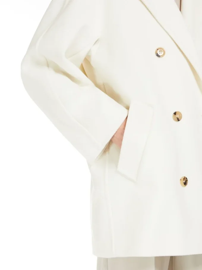 Cappotto corto 101801 Icon Coat, bianco