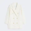 Cappotto corto 101801 Icon Coat, bianco