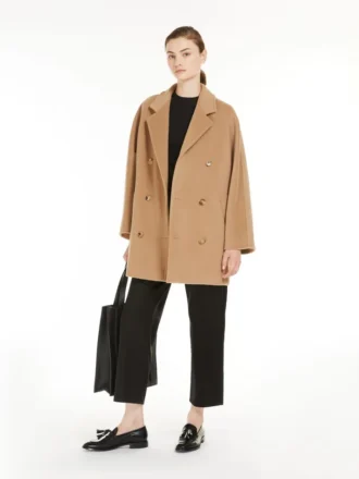 Cappotto corto 101801 Icon Coat, color cammello