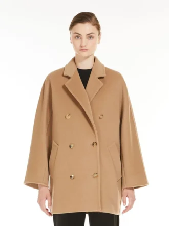Cappotto corto 101801 Icon Coat, color cammello