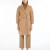 Cappotto corto in lana Double Face, color cammello Cappotto corto in lana Double Face, color cammello