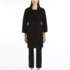 Cappotto corto in lana Double Face, nero Cappotto corto in lana Double Face, nero