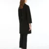 Cappotto corto in lana Double Face, nero Cappotto corto in lana Double Face, nero