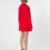 Cappotto corto in lana, rosso Cappotto corto in lana, rosso