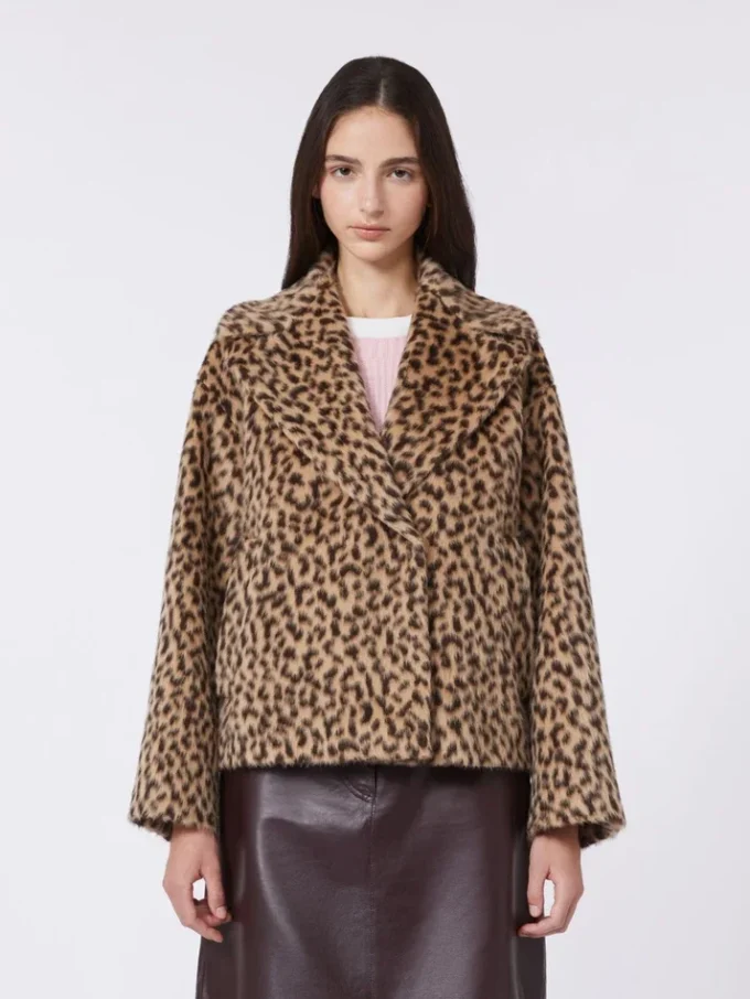 Cappotto da marinaio in misto lana fantasia, color cammello Cappotto da marinaio in misto lana fantasia, color cammello