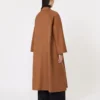 Cappotto iconico Ludmilla, tabacco