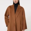Cappotto iconico Ludmilla, tabacco
