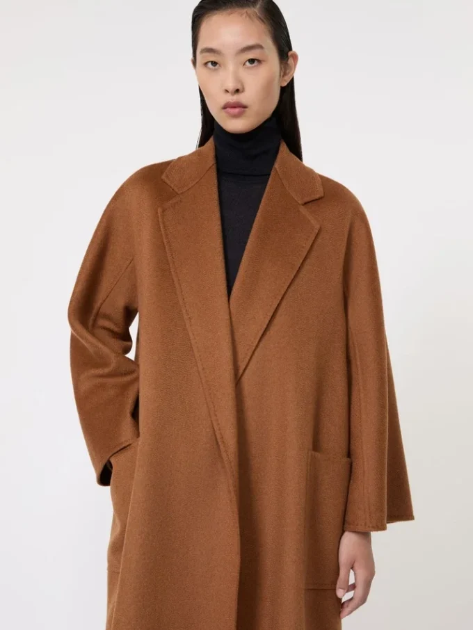 Cappotto iconico Ludmilla, tabacco